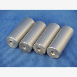 Spacer rod, round, 25 x 63 mm (Lot of 4)